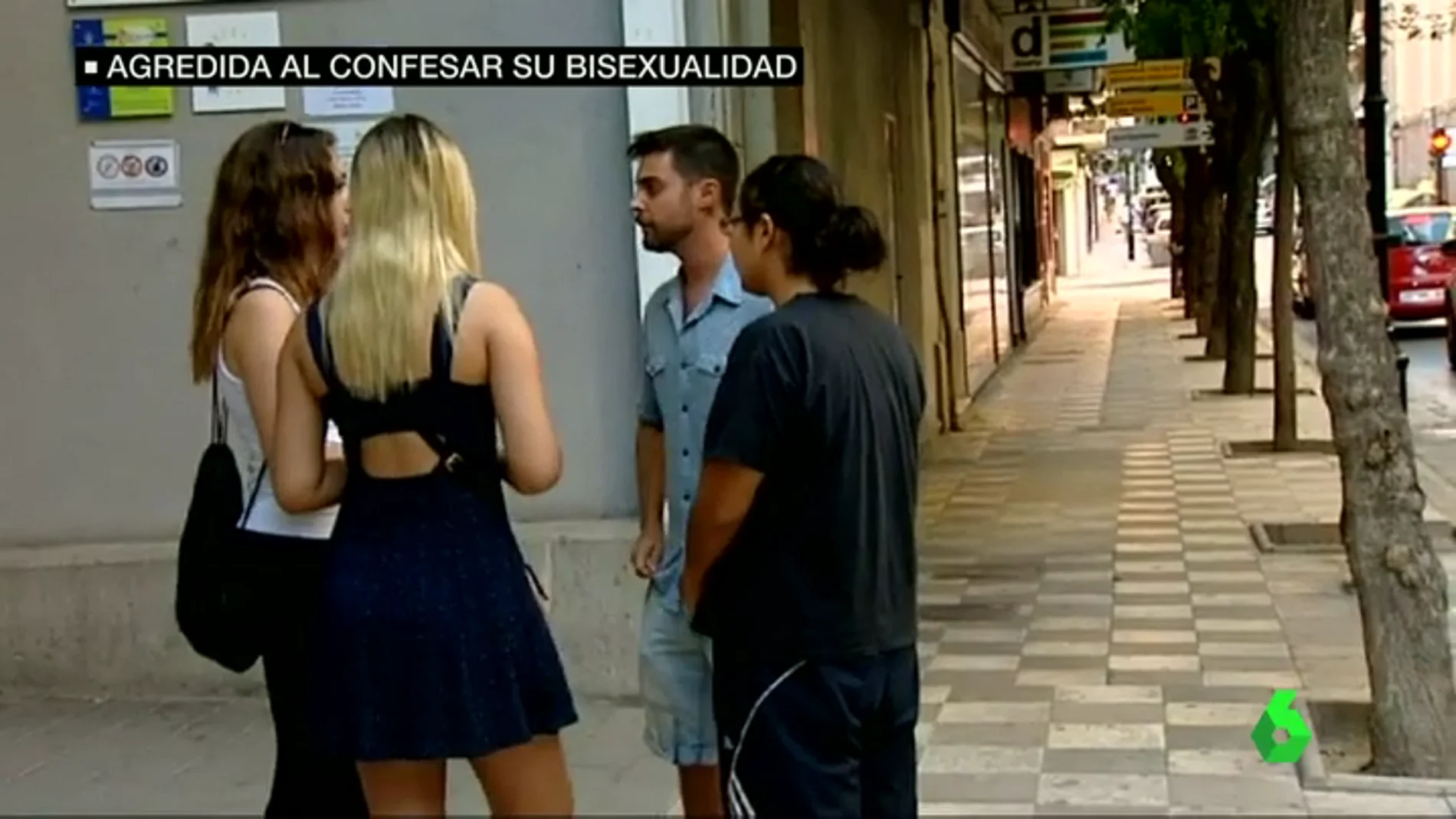 Frame 15.677962 de: Madison, víctima de una agresión homófoba en Albacete: "Me escupió en la boca y me cogió del cuello"