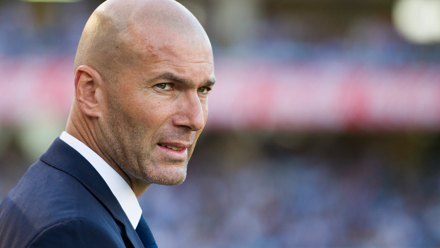 Zinedine Zidane, entrenador del Real Madrid Zinedine Zidane, entrenador del Real Madrid