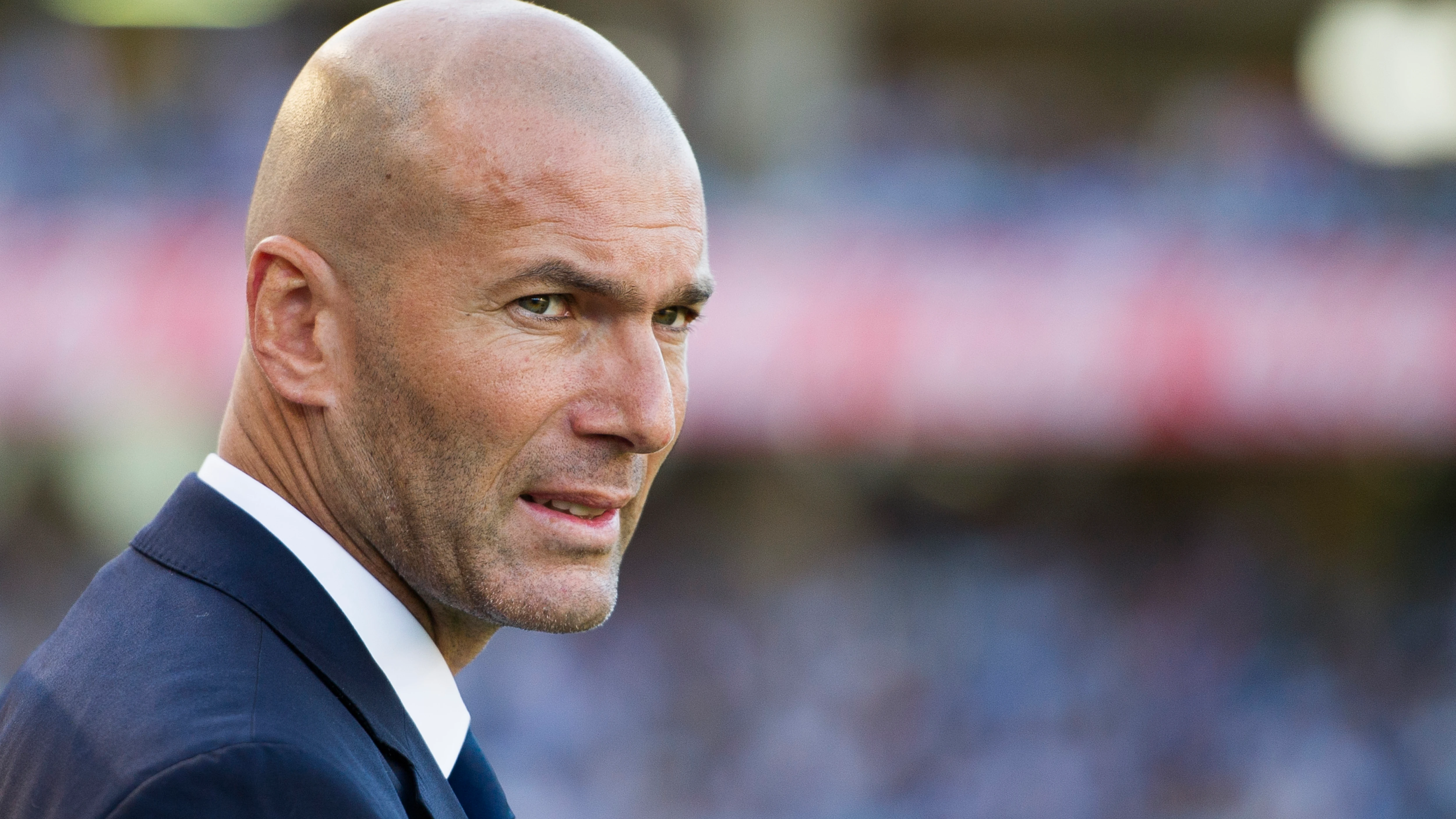 Zinedine Zidane, entrenador del Real Madrid