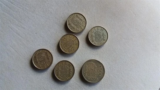Imagen de varias monedas Imagen de varias monedas