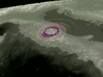 Imagen en 3D del terremoto en Italia Imagen en 3D del terremoto en Italia