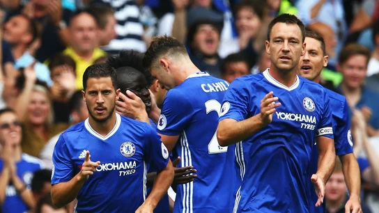 El Chelsea celebra un gol El Chelsea celebra un gol