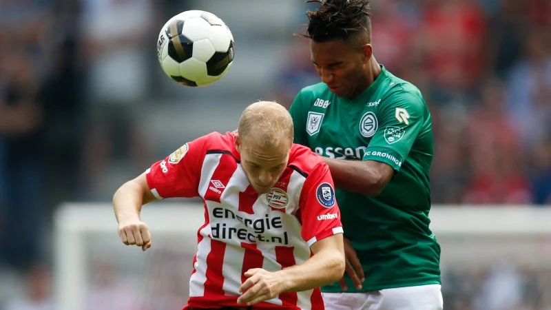 El PSV contra el Groningen El PSV contra el Groningen