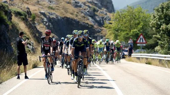 Novena etapa de la Vuelta Novena etapa de la Vuelta