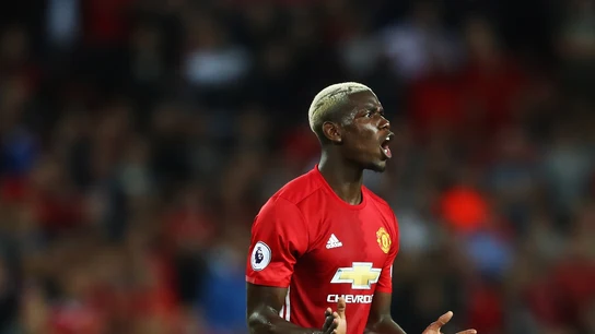 Paul Pogba, durante un partido con el Manchester United Paul Pogba, durante un partido con el Manchester United