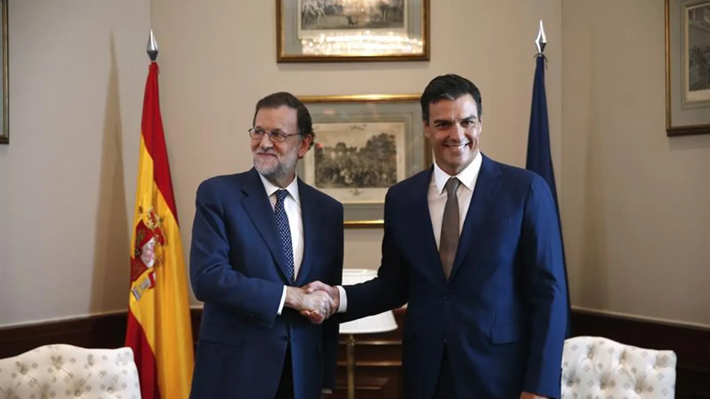 Pedro Sánchez y Mariano Rajoy Pedro Sánchez y Mariano Rajoy