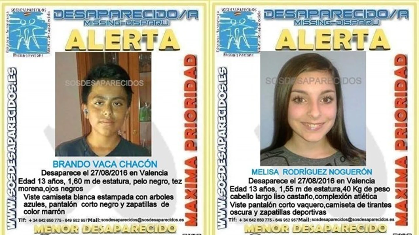 Cartel de los desaparecidos en Valencia Cartel de los desaparecidos en Valencia