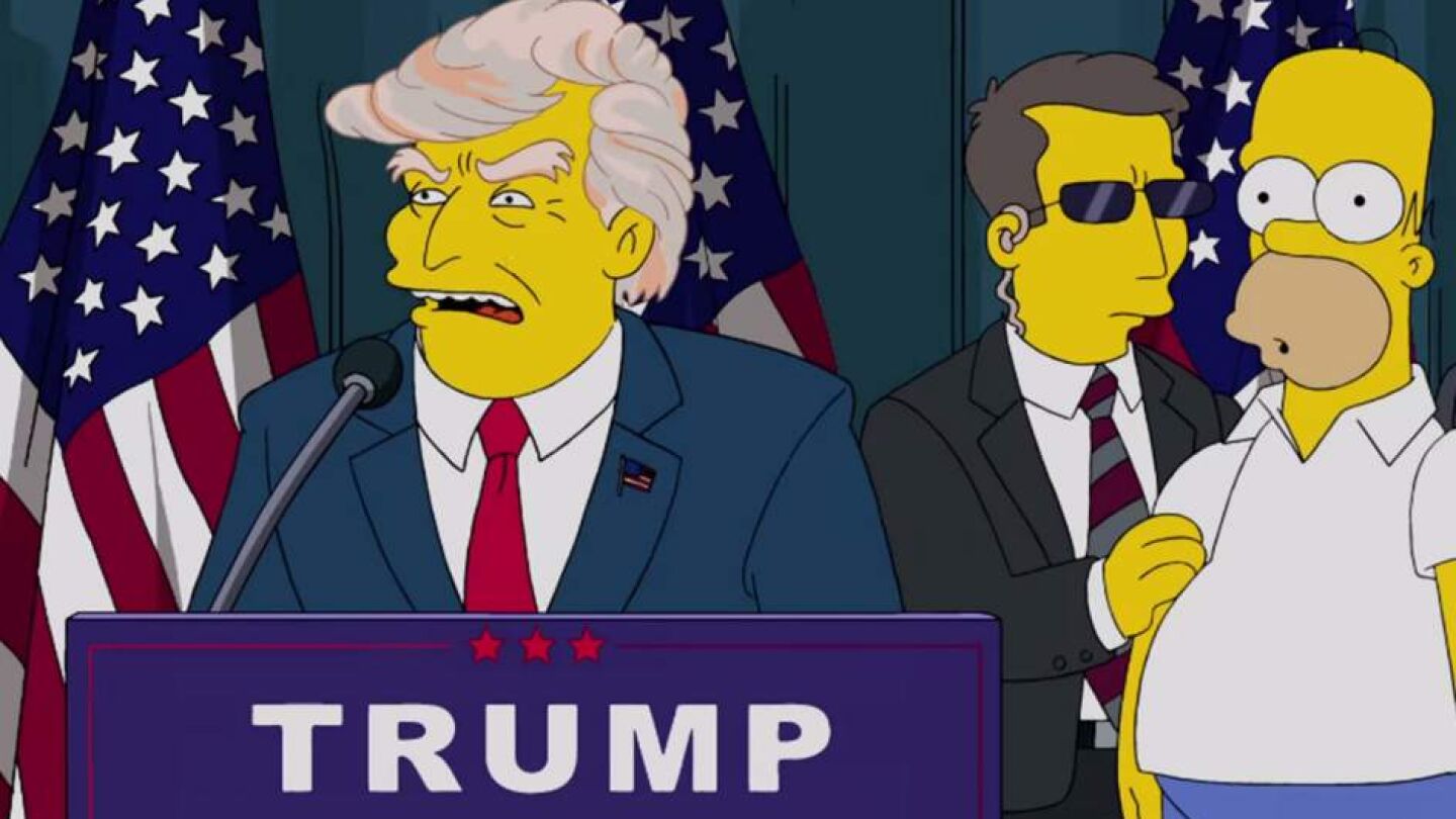 Donald Trump en 'Los Simpson'
