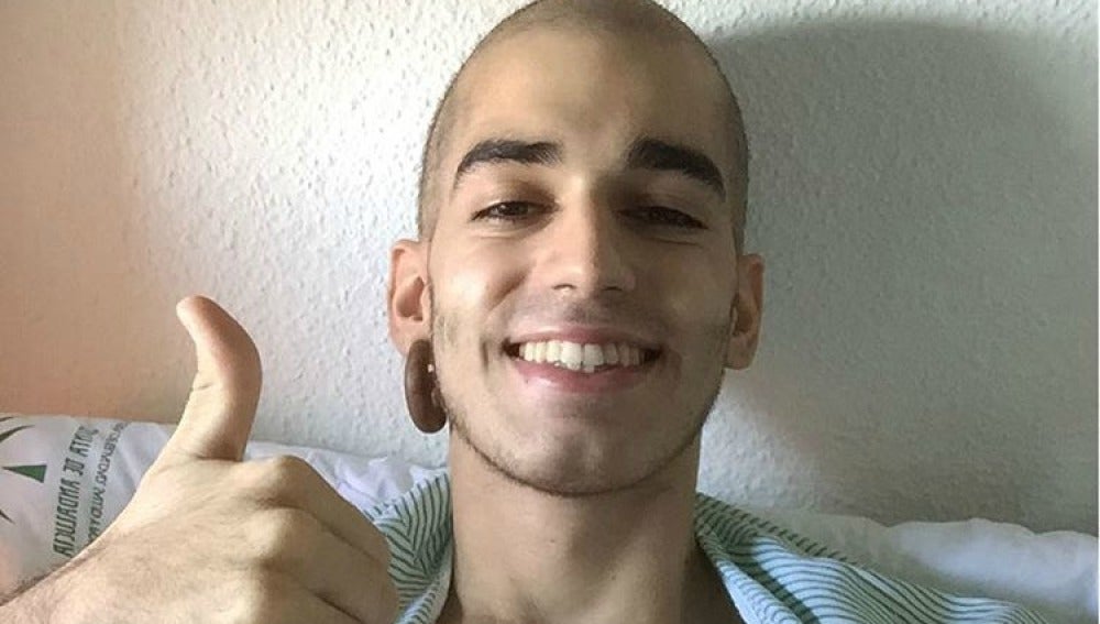 El jóven deportista Pablo Ráez ingresado por leucemia 