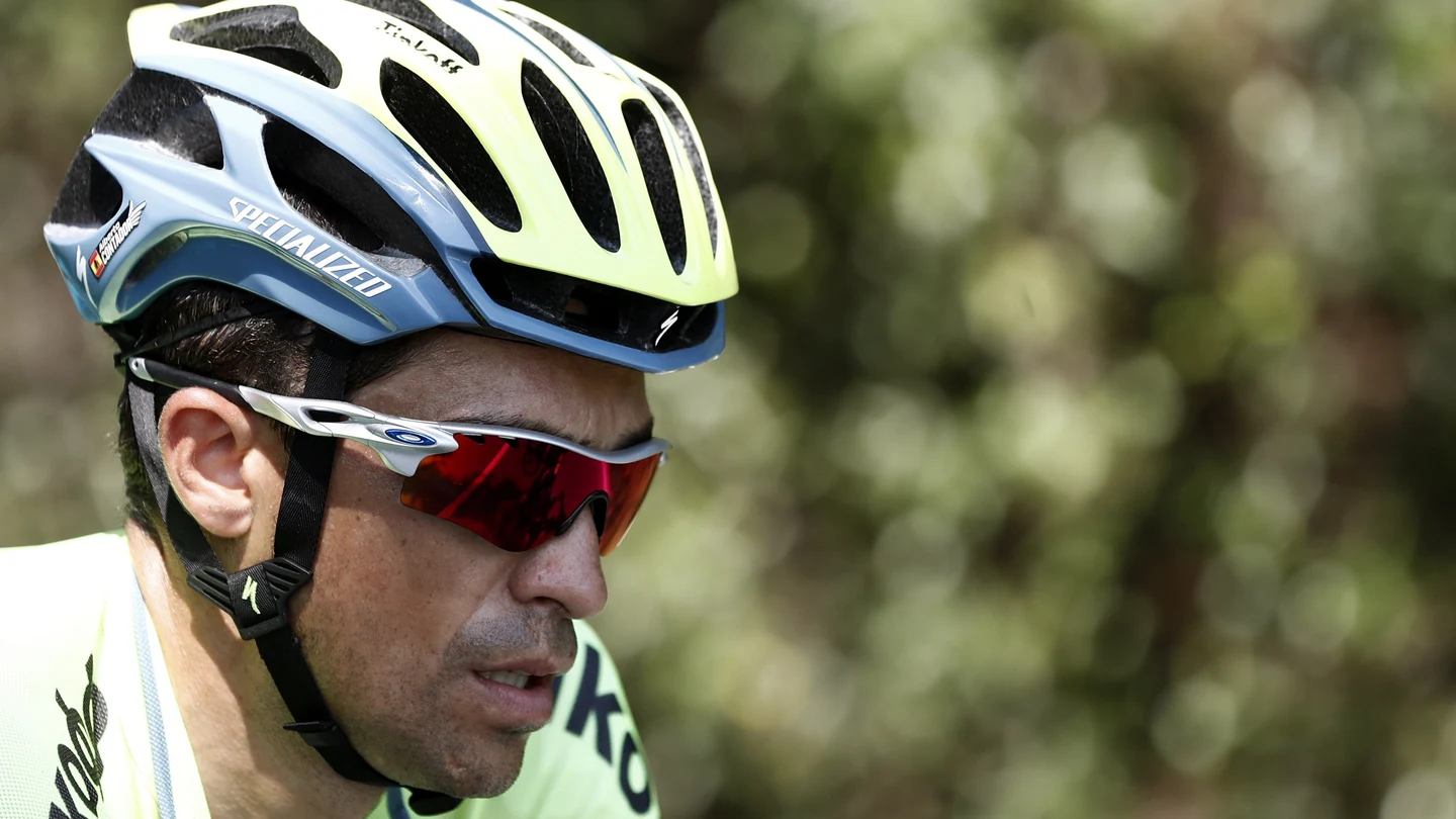 Contador acabó sexto en la etapa reina de la Vuelta 2016 Contador acabó sexto en la etapa reina de la Vuelta 2016
