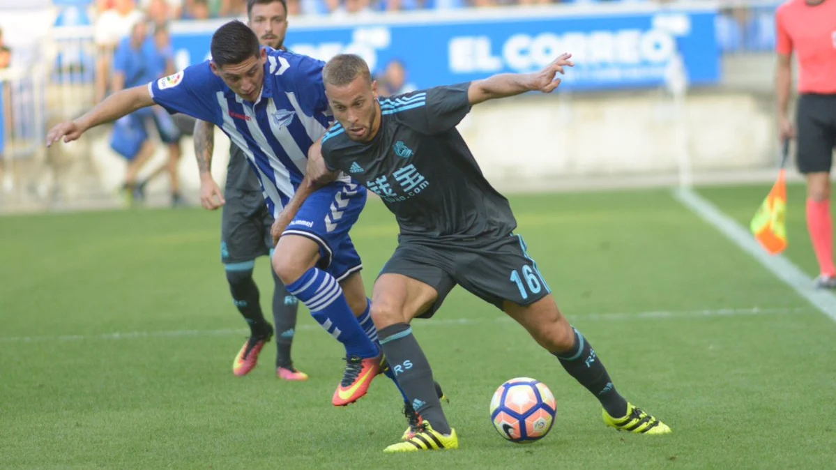 Canales, con la Real Sociedad