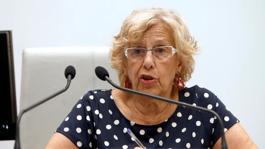 Manuela Carmena, alcaldesa de Madrid. Manuela Carmena, alcaldesa de Madrid.