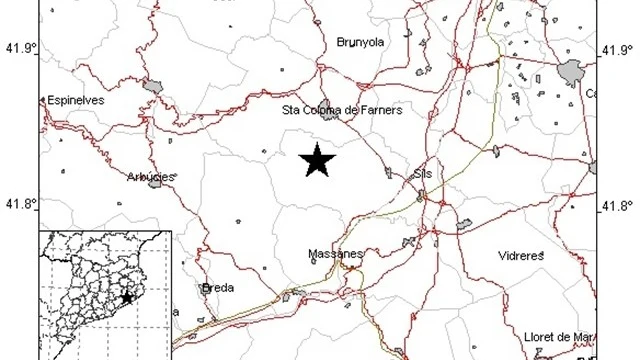 Mapa de la comarca catalana de La Selva