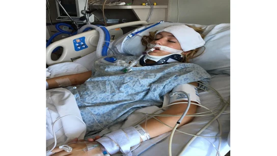 La joven ingresada en el hospital por intoxicación etílica. La joven ingresada en el hospital por intoxicación etílica.