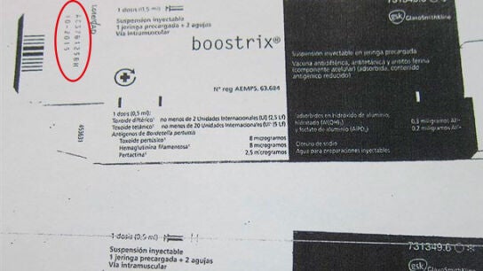 Imagen del medicamento caducado