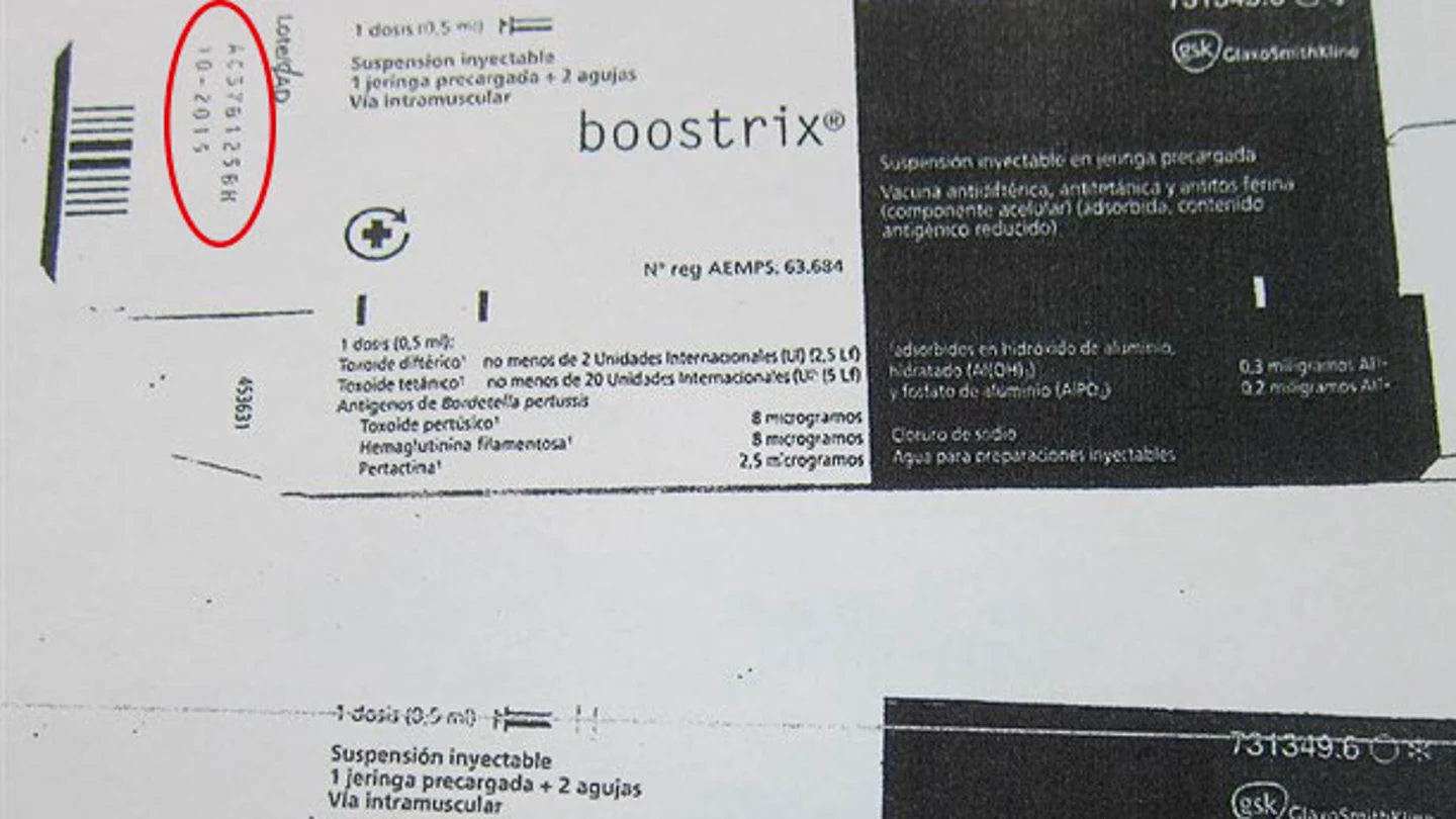 Imagen del medicamento caducado Imagen del medicamento caducado