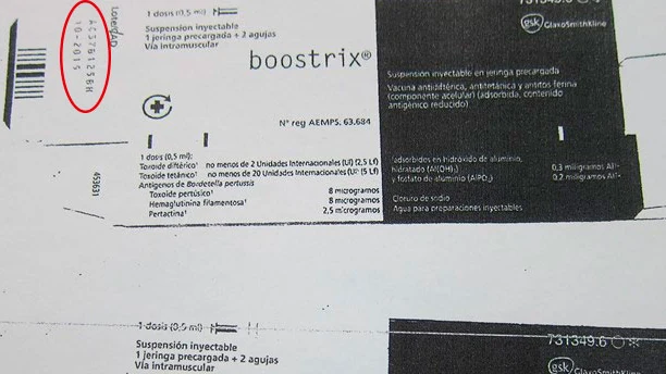 Imagen del medicamento caducado Imagen del medicamento caducado