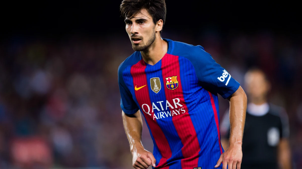 Andre Gomes, con el Barça