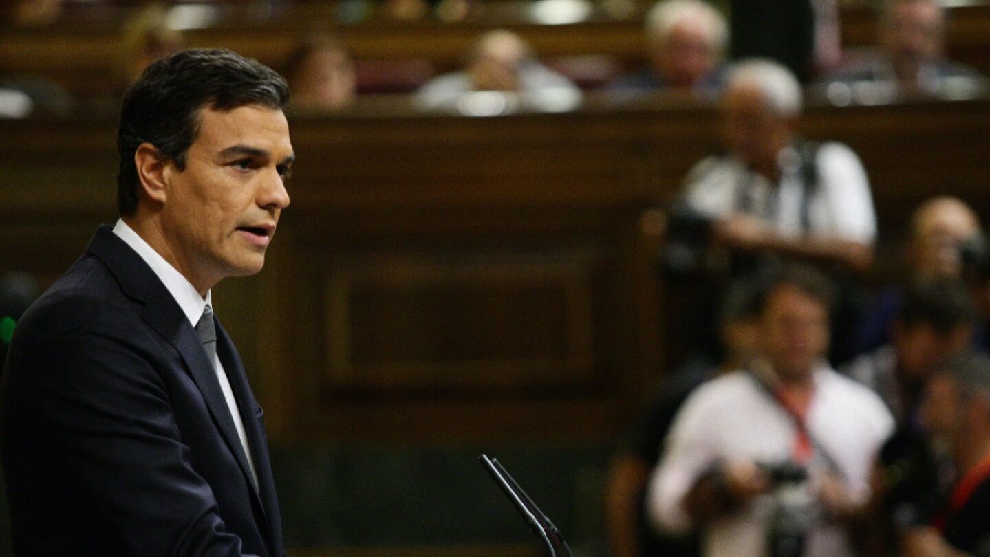 El secretario general del PSOE, Pedro S&aacute;nchez