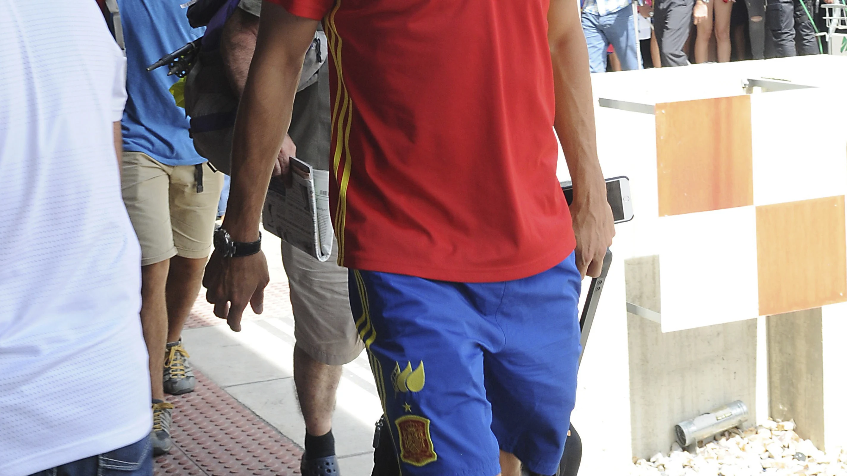 Gerard Piqué regresa a León entre aplausos Gerard Piqué regresa a León entre aplausos
