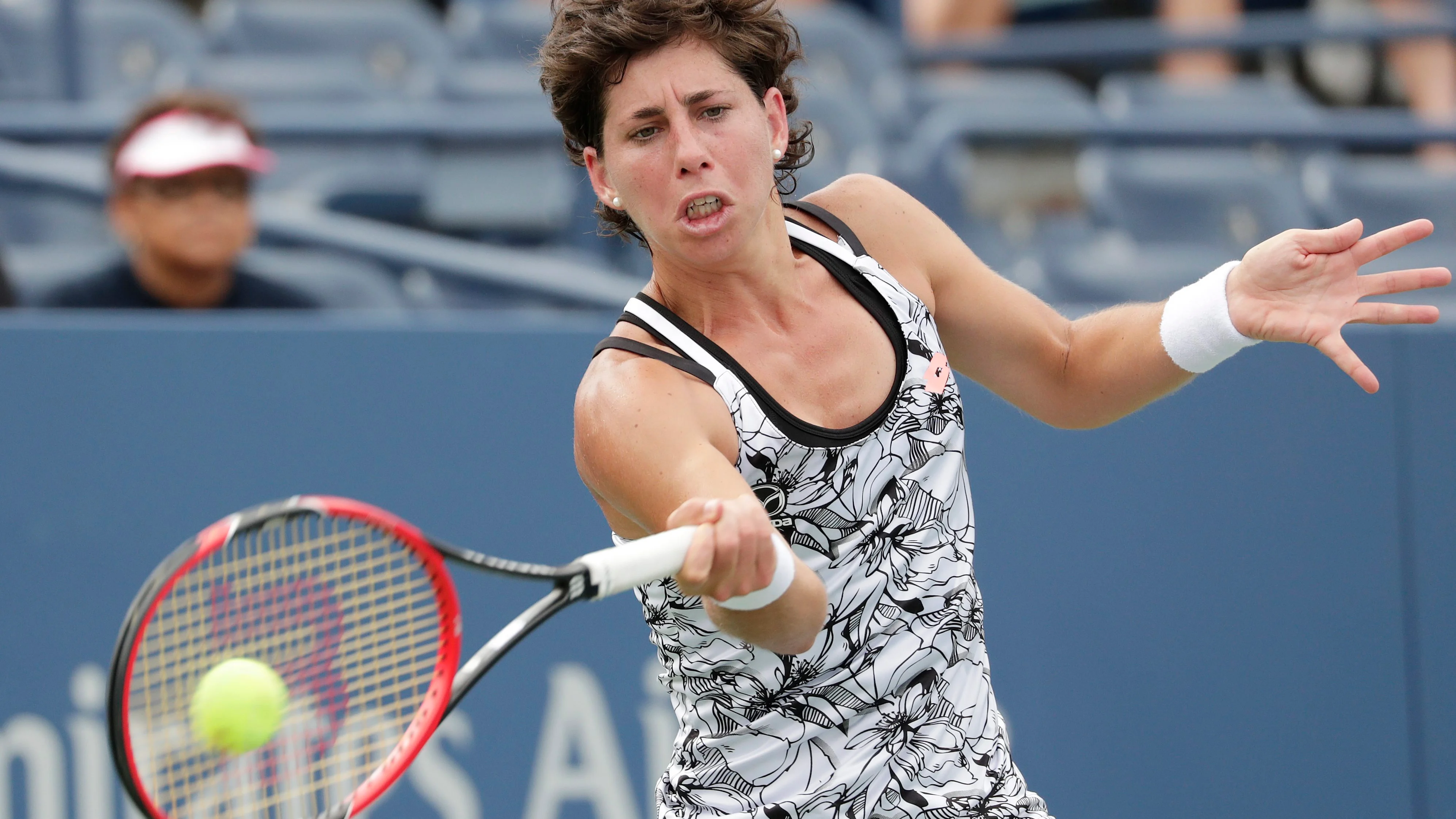 Carla Suárez, eliminada en los octavos del US Open.