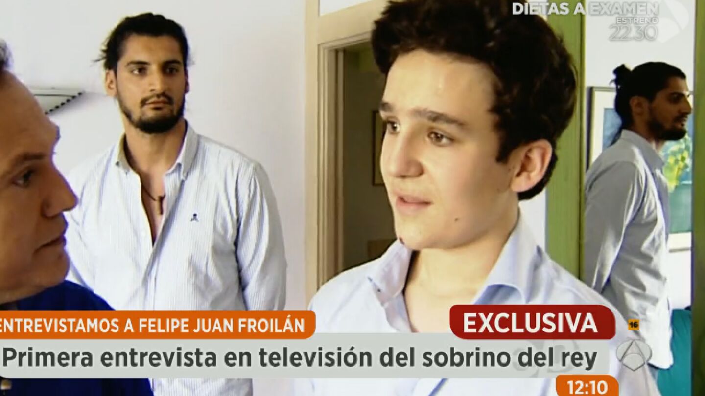 Primera entrevista de Froil&aacute;n en televisi&oacute;n