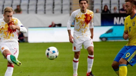 La sub-21 se complica su clasificación al Europeo de Polonia con su empate ante Suecia. La sub-21 se complica su clasificación al Europeo de Polonia con su empate ante Suecia.