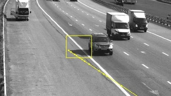 La imagen tomada por las cámaras del radar. La imagen tomada por las cámaras del radar.