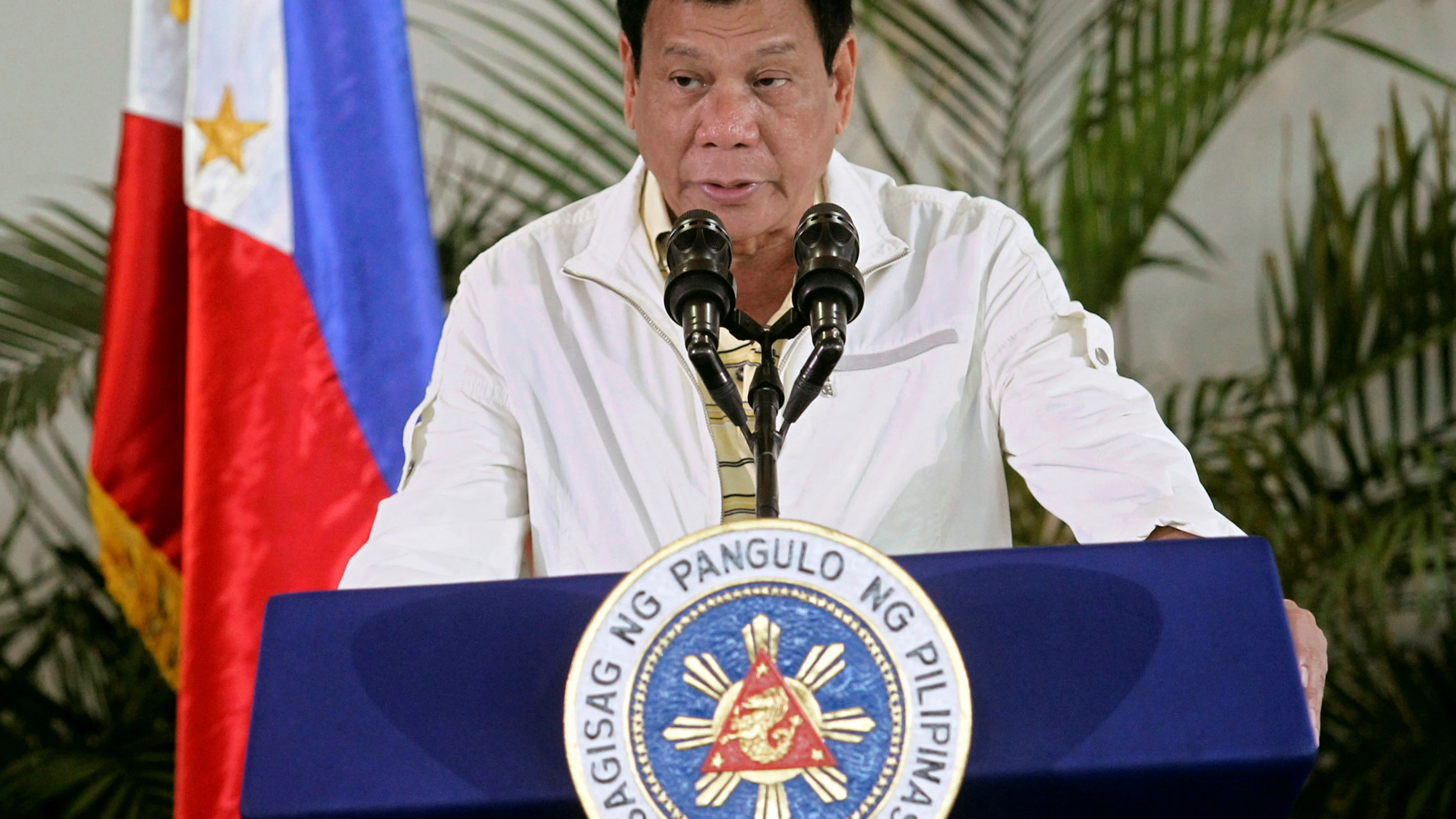 Rodrigo Duterte, presidente de Filipinas