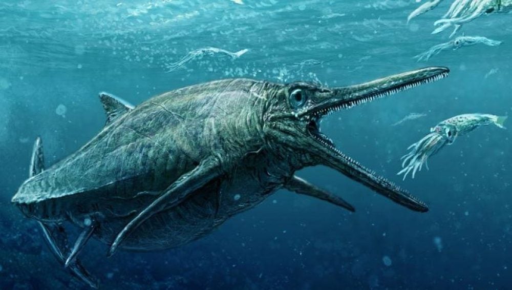 Escocia presenta a su auténtico monstruo del Lago Ness: un dinosaurio del  período Jurásico de cuatro metros