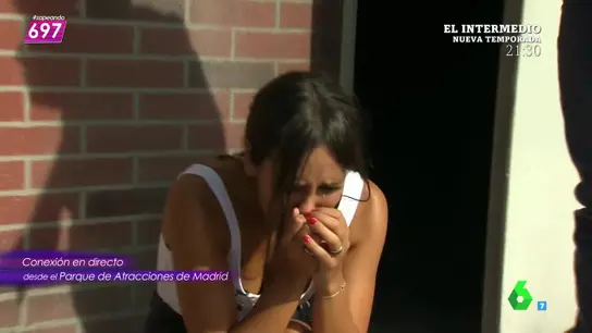 Cristina Pedroche se repone del susto Cristina Pedroche se repone del susto