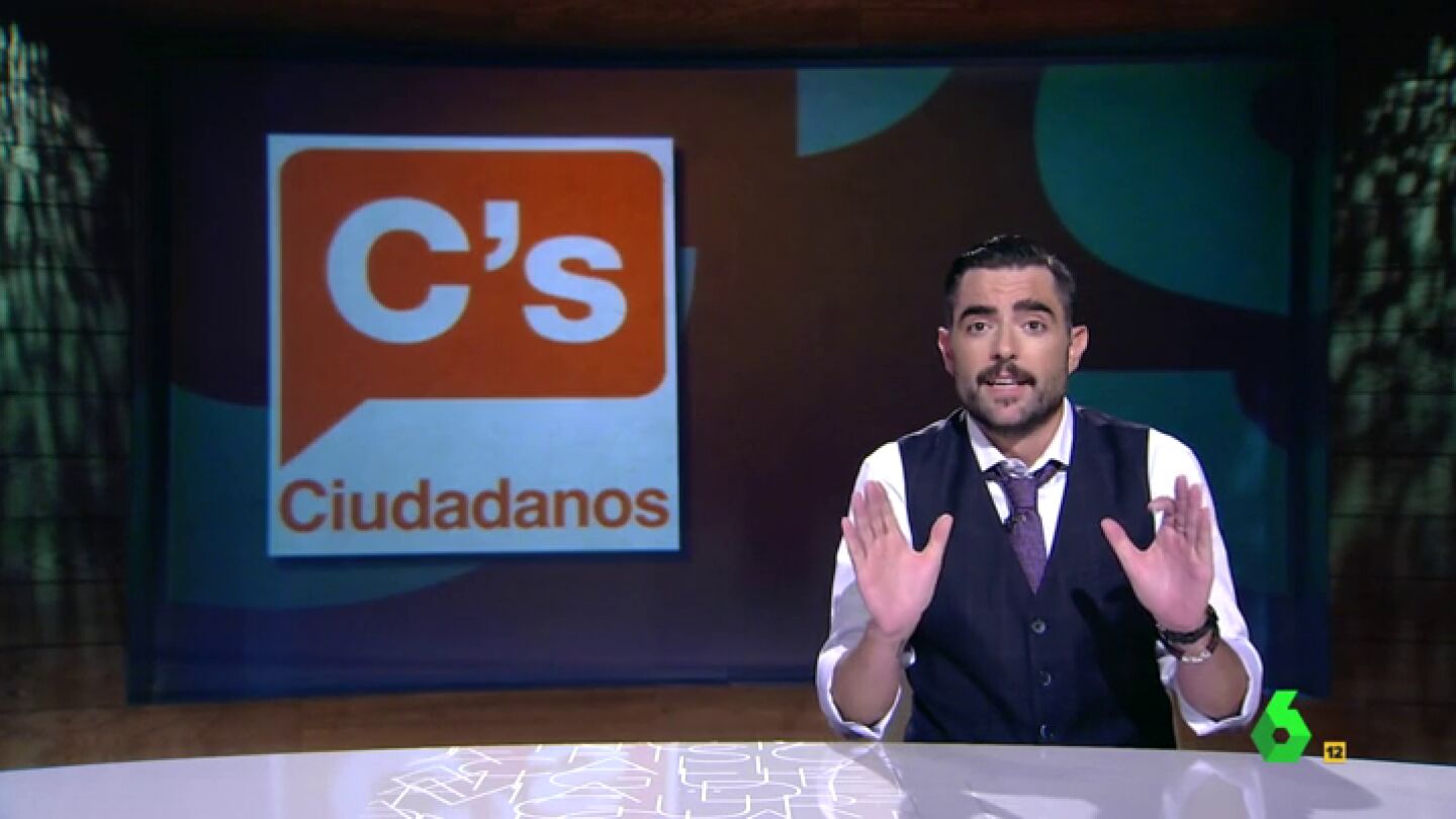 Frame 133.737343 de: Dani Mateo: "Ciudadanos se present&oacute; como el partido del cambio, del cambio de opini&oacute;n"