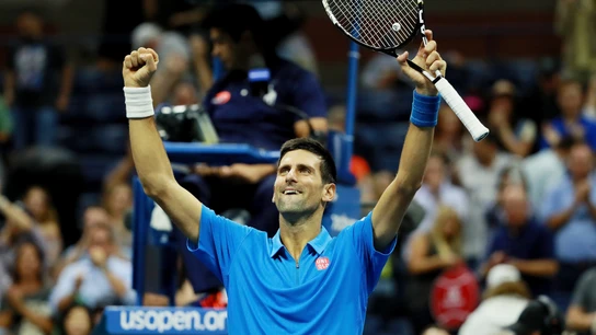Djokovic, en cuartos de final del US Open de EE.UU. Djokovic, en cuartos de final del US Open de EE.UU.