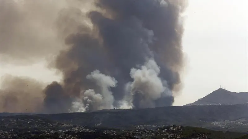 Fuego en Alicante