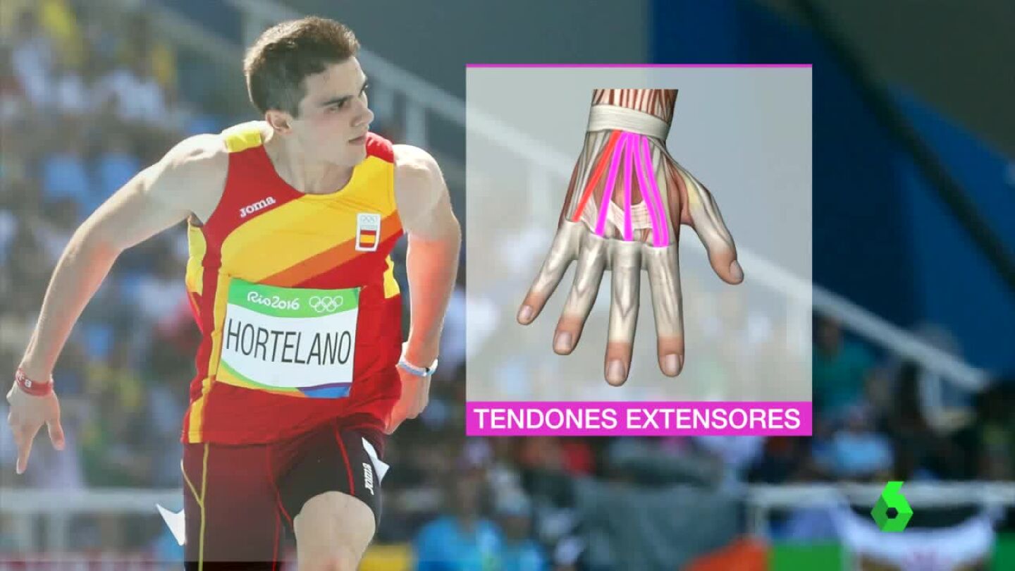Bruno Hortelano, operado de los tendones extensores