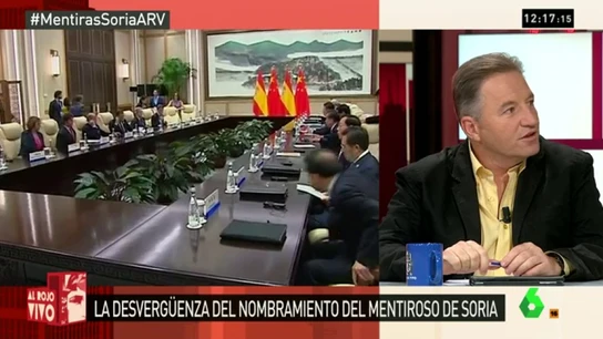Carlos Segovia, del cargo de Soria: "Rajoy y De Guindos están sorprendidos de las críticas de C's y algunos del PP" Carlos Segovia, del cargo de Soria: "Rajoy y De Guindos están sorprendidos de las críticas de C's y algunos del PP"