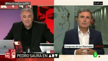 Saura, del cargo de Soria: "Rajoy y De Guindos se han reído de los españoles al decir que es una convocatoria pública"