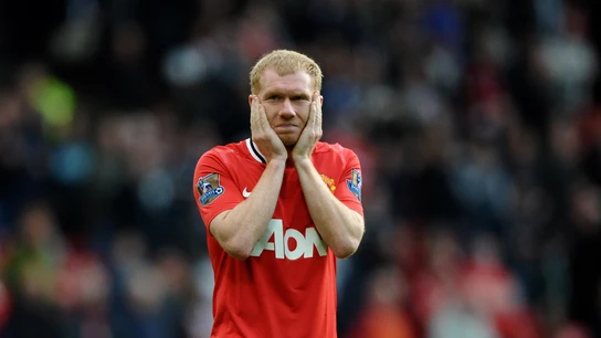 Paul Scholes en su etapa de jugador en el United. Paul Scholes en su etapa de jugador en el United.