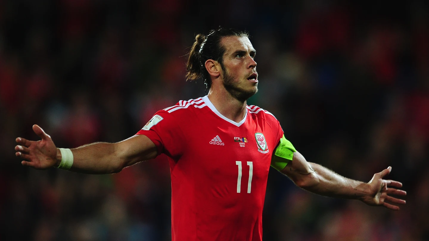 Gareth Bale en un partido con su Selección Gareth Bale en un partido con su Selección