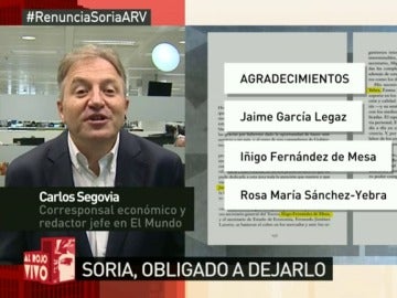 Soria y miembros de la comisión evaluadora, protagonistas en los agradecimientos del libro de De Guindos Soria y miembros de la comisión evaluadora, protagonistas en los agradecimientos del libro de De Guindos
