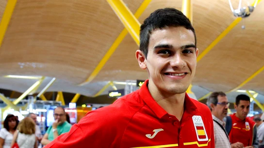 El velocista Bruno Hortelano El velocista Bruno Hortelano