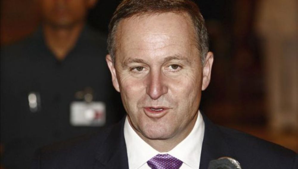 El primer ministro de Nueva Zelanda, John Key