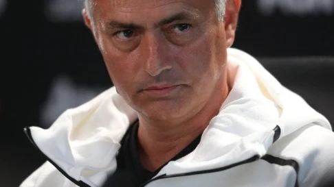 José Mourinho, en la rueda prensa previa a su duelo ante el City. José Mourinho, en la rueda prensa previa a su duelo ante el City.