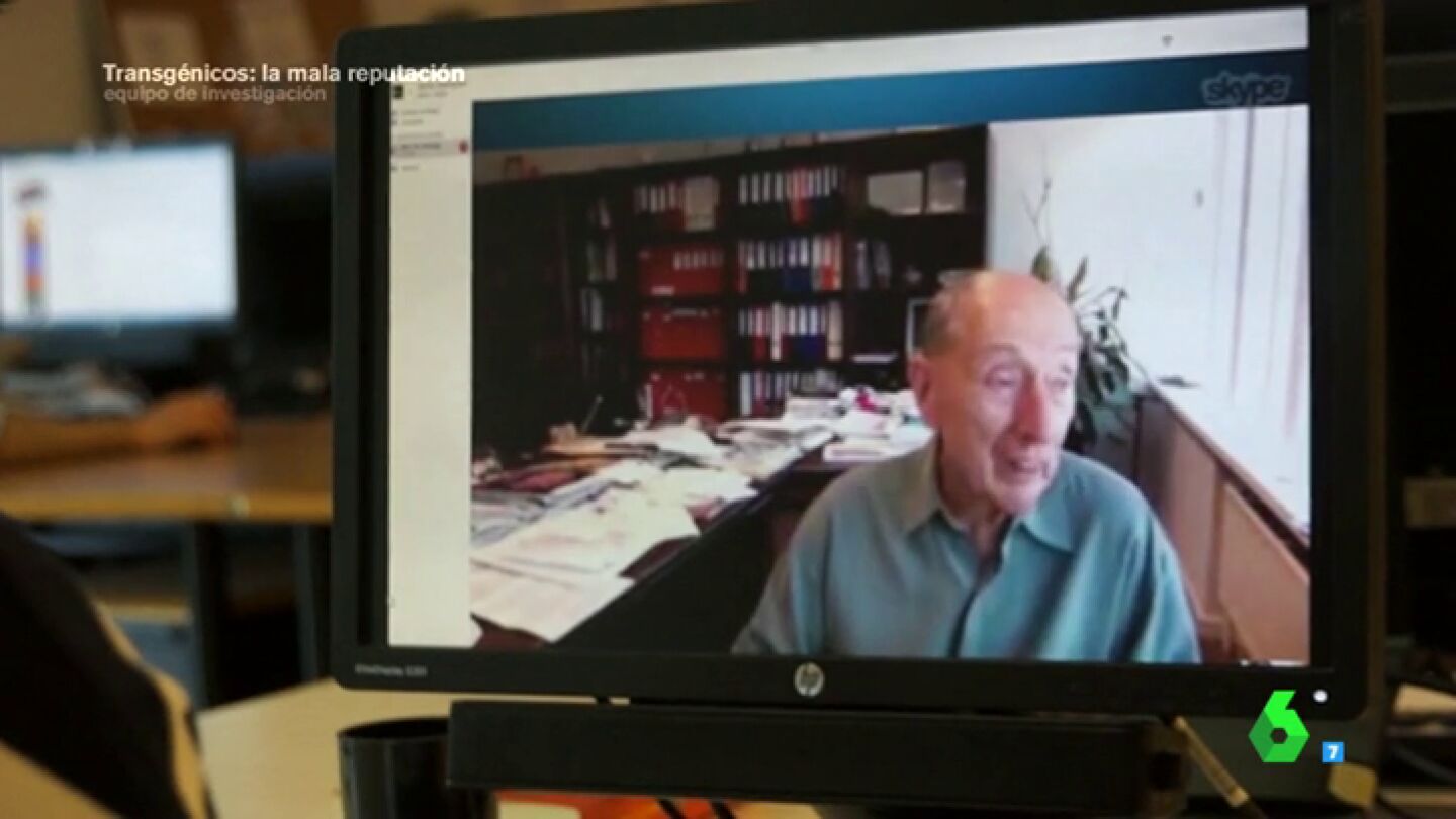 Frame 137.835413 de: Marc Van Montargu, creador de los transg&eacute;nicos: "Las quejas no tienen fundamento, ese es el problema"