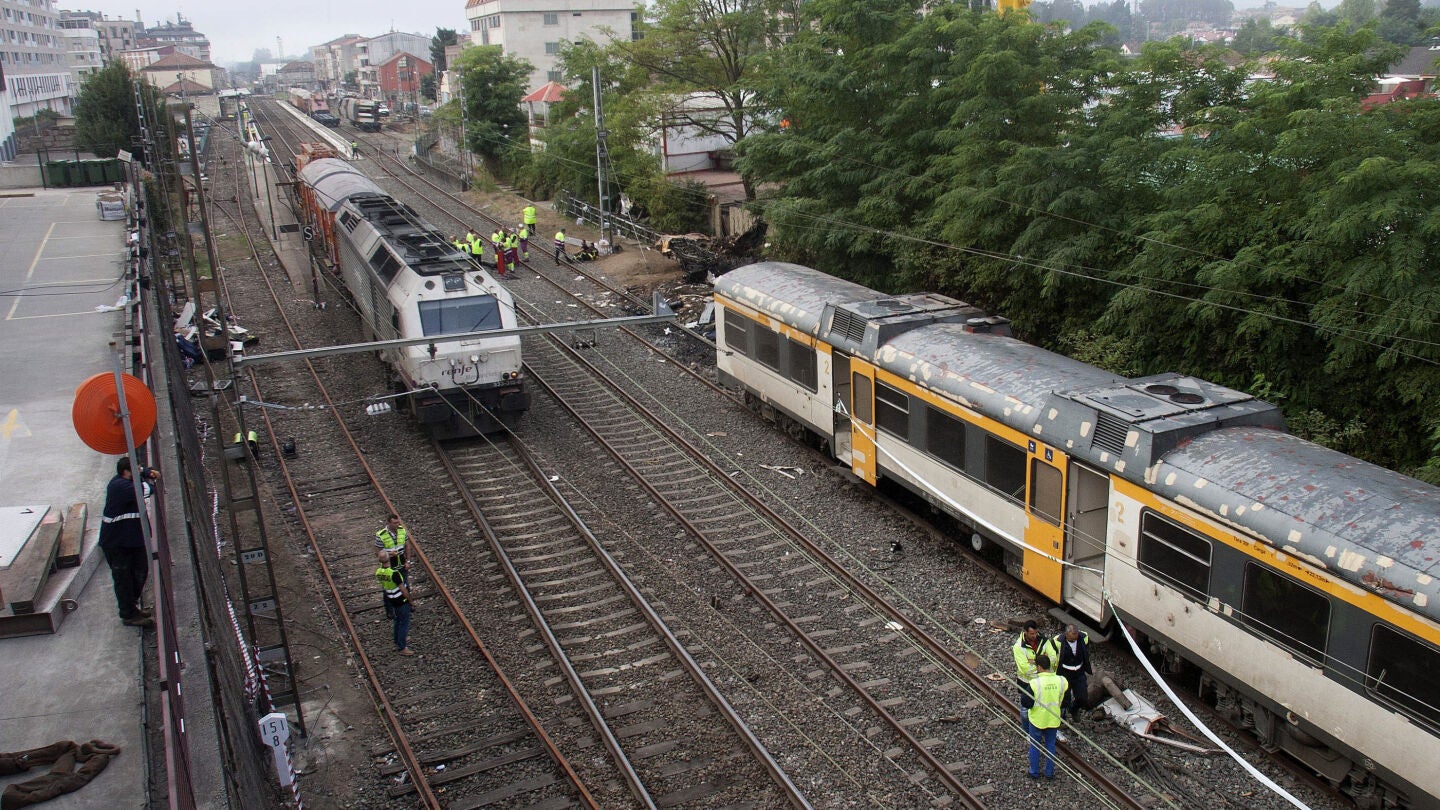Accidente de tren en O Porri&ntilde;o, Pontevedra