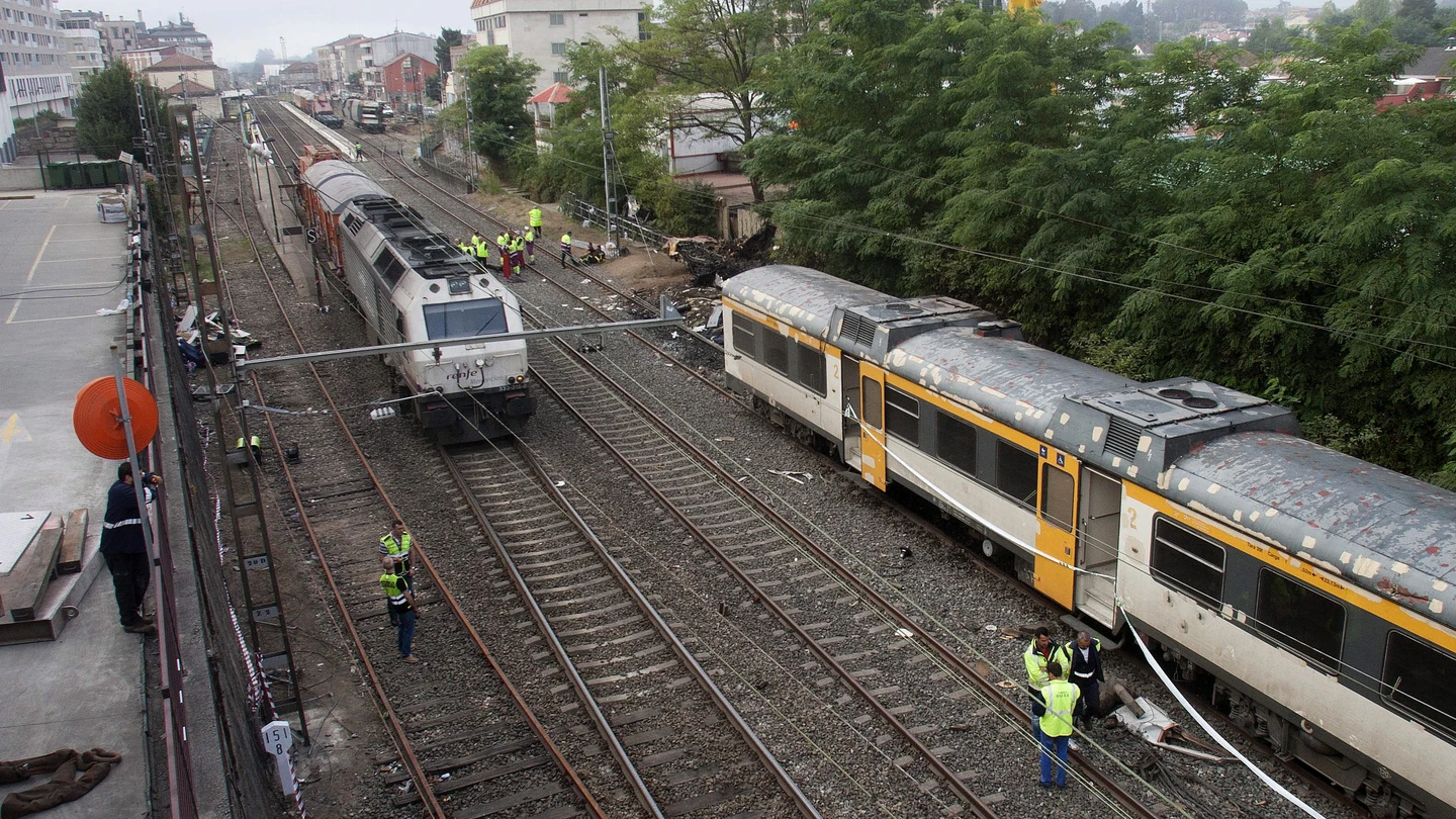 Accidente de tren en O Porriño, Pontevedra Accidente de tren en O Porriño, Pontevedra