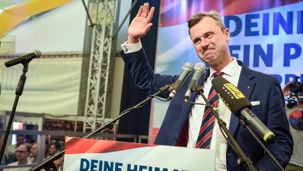 Norbert Hofer, candidato a la presidencia de Austria