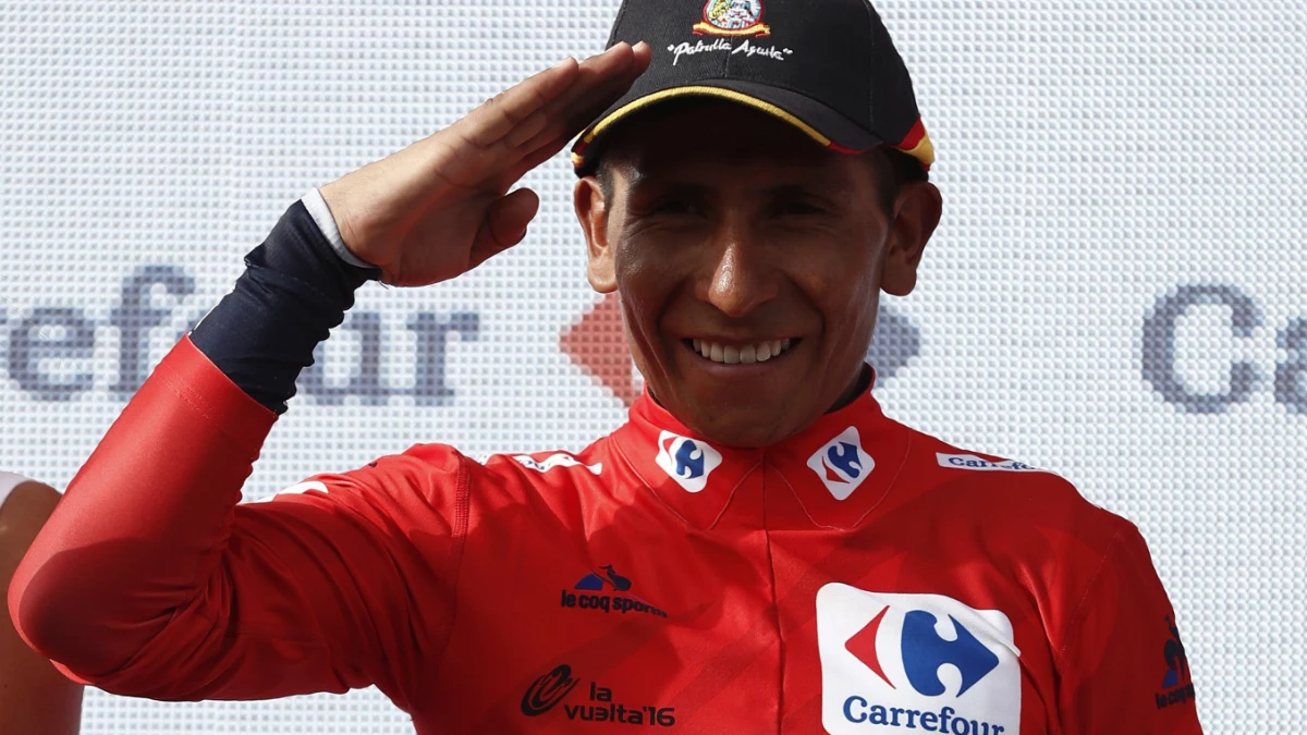 Quintana luce el rojo en la Vuelta