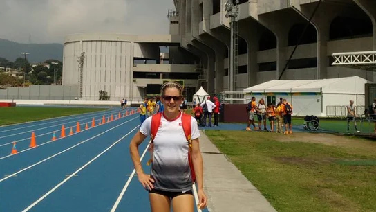 Izaskun Oses, en Río Izaskun Oses, en Río