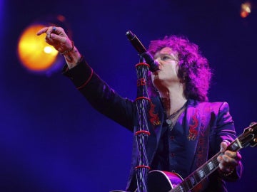 El cantante Enrique Bunbury durante el concierto de la sexta edición del DCODE El cantante Enrique Bunbury durante el concierto de la sexta edición del DCODE